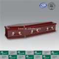 LUXES cercueils australien MDF placage papier Coffin